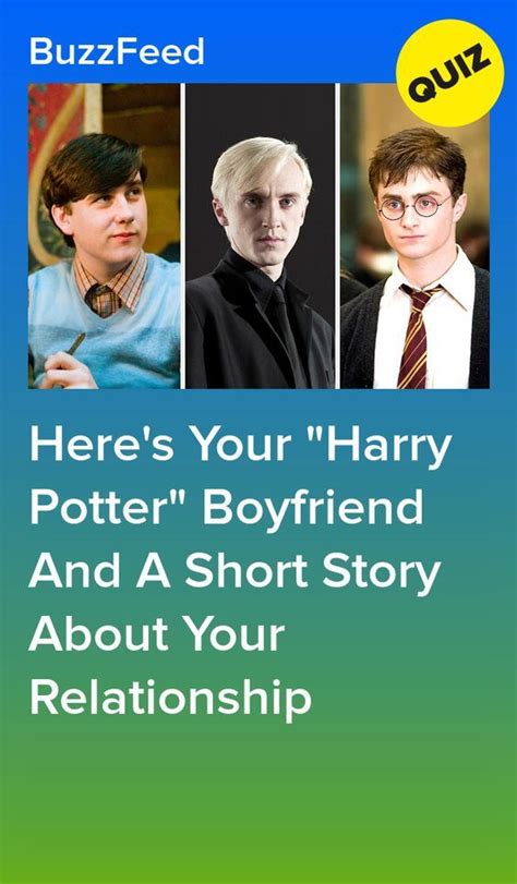 Your Harry Potter Boyfriend (With Story!) .